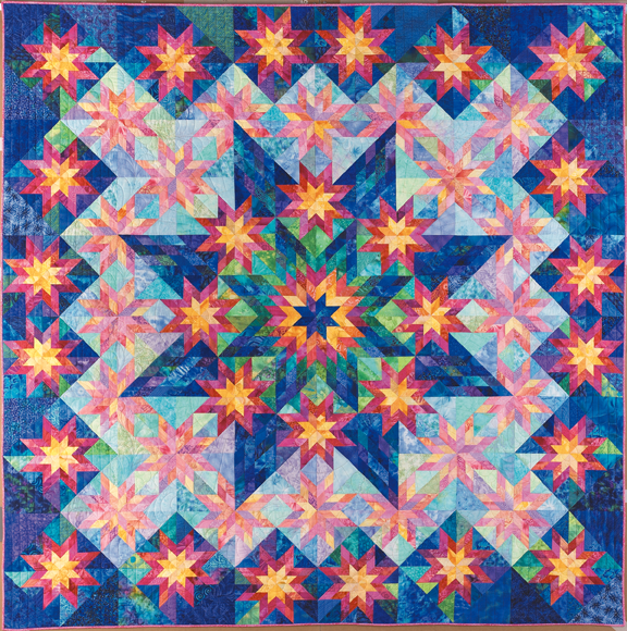 Fanfare for the Heroes quilt by Judy Martin