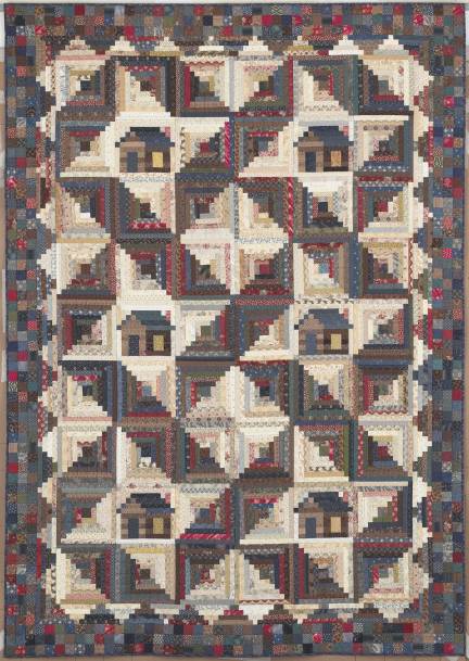 Quilt: Kentucky Log Cabin by Judy Martin