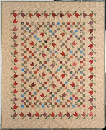 Quilt: Climbing Roses by Judy Martin